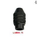M8 Multi Chuck Keyless Rotary Tools 0.3-3.2MM Faster Bit Swaps drill accessorglj