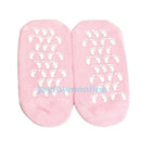 1 Pair Pink Spa Moisturizing Gel Soft Socks Cracked Skin Treatment Foot Care