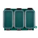 6 Compartment Waterproof Double Sided Fishing Storage Case Lure Box