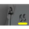 Sports Bluetooth Earphone Magnetic Earpiece Wireless Neck-hook Headset black