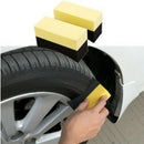 Auto Wheels Brush Sponge Tools Applicator Tire Hub Cleaning Waxing Polishing FT