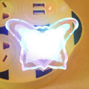 Romantic Led Colorful Butterfly Night Light Plug Led Fashion Home Decorati C Ew