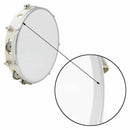 10 in Tambourine Capoeira Leather Drum Tambourine Samba Brasil Wooden Tambo