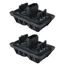 2pcs   Black Under Car Jack Lifting Support Block For BMW 1 3 4 6 Series F57