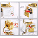 Retro Gramophone Pattern Music Box Music Boxes Music Box Jewelry Box