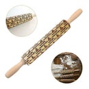Baking Rolling Wooden Gift Tool Biscuit Christmas Pastry Kitchen Stick Pin