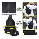 Mens Waterproof Sling Chest Bag Sport Cycling Travel Shoulder Crossbody Backpack