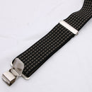 Men's X Back Suspenders Heavy Duty Adjustable Elastic Straight Clip Straps