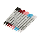 10x Extendable Metal Multicolor Stylus Touch Screen Pen for Nintendo 3DS