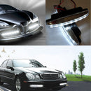 Top Fashion Car 8 LED DRL Fog Driving Daylight Daytime Running Light Head Lamp