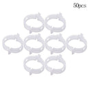 50pc Trellis Tomato Clips Supports Connects Plants Vines Binder Twine Cages A9X3