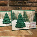 Christmas Tree Metal Cutting Dies DIY Scrapbooking Cuts Crafts Stencil B7S3