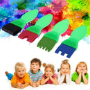 4pcs/set Sponge Brush Children DIY Painting Graffiti Kids Drawing Toys