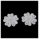 Pack of 50 Portable Flower Shape Balloon Clips Holder for Wedding Event Dec F6J3