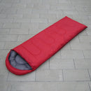 Outdoor Camping Ultralight Warm Sleeping Bag for Travel Hiking (Red) A