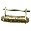 Chinese Old Style Metal Chinese Words Password Padlock Lock for Suitcase