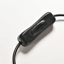 12V In-Line Power Switch ON/OFF 2.1mm/5.5mm Cable Jack For Arduino Plug B nhTEU