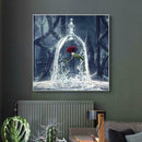 5D DIY Full Drill Square Diamond Painting Rose Cross Stitch Embroidery Kit