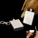 Permanent Match Box Lighter Cigarette Camping Keyring Novelty