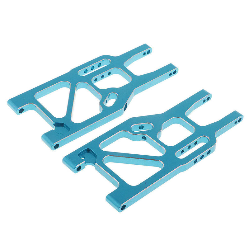 1Pair 1/8 RC Car Blue Alloy Rear Lower Suspension Arms 760004 60006 for HSP