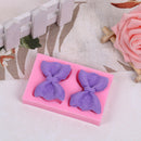Bow-knot Silicone Fondant Mold Bake Cake Border Decor Sugar Icing Paste Mould M&