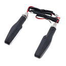 2PCS Green Flowing Motorcycle Steering LED Turn Signal Light Indicator Lamp