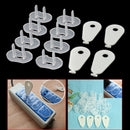 24x Baby Toddler Clear 2 Pin Electric Outlet Safety Cover Protective Plug OLW