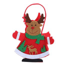 Santa Claus bags Christmas gift bags thicken non-woven Santa Claus dress up