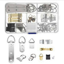 96 Pcs/Set Hanging Kit Home Photo Frame Hook Picture Painting Assorted Offi