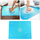 50*40cm Silicone Scale Mat Kneading Pad Kneading Kitchen Stick Cooking Non T8Z2
