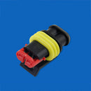 10 X 2 Pin Way Car Auto Waterproof Electrical Connector Plug Socket Wi EWH