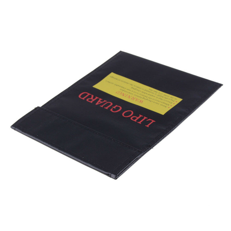 18x23 cm LiPo Polymer Battery Protective Bag Black 2018  FT