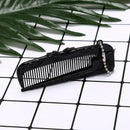 portable hair comb brush heychain foldable massage comb anti-stati chair comb  Z