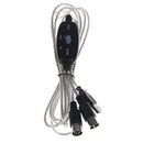 USB IN-OUT MIDI Interface Cable Converter PC to Music Keyboard Adapter Cord OZ