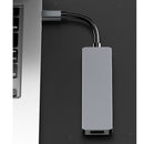 USB-C Hub 5-Port with 2xUSB3.0, 1xHDMI(4k), 1xSD Card Slot, 1xTF Card Slot