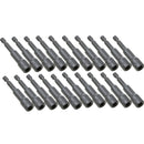 20pcs Nut Driver Set Drill Bit Adapter - Hex Shank Adapter Power Socket Adapter