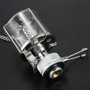 Mini Camping Lantern Gas Light Portable Tent Glass Lamp Butane 80LUX Light  Q9F4