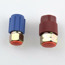 AC Quick Connector Adapter Coupler Auto A/C Manifold Gauge Low/High HVAC