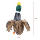Cute Pet Puppy Chew Squeaker Squeaky Plush Sound Wild Duck for Dog Cat Play Toys