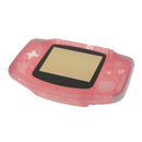 Clear Pink Casing (Case/Shell/Housing) Kit For Nintendo Game Boy Advance GBA