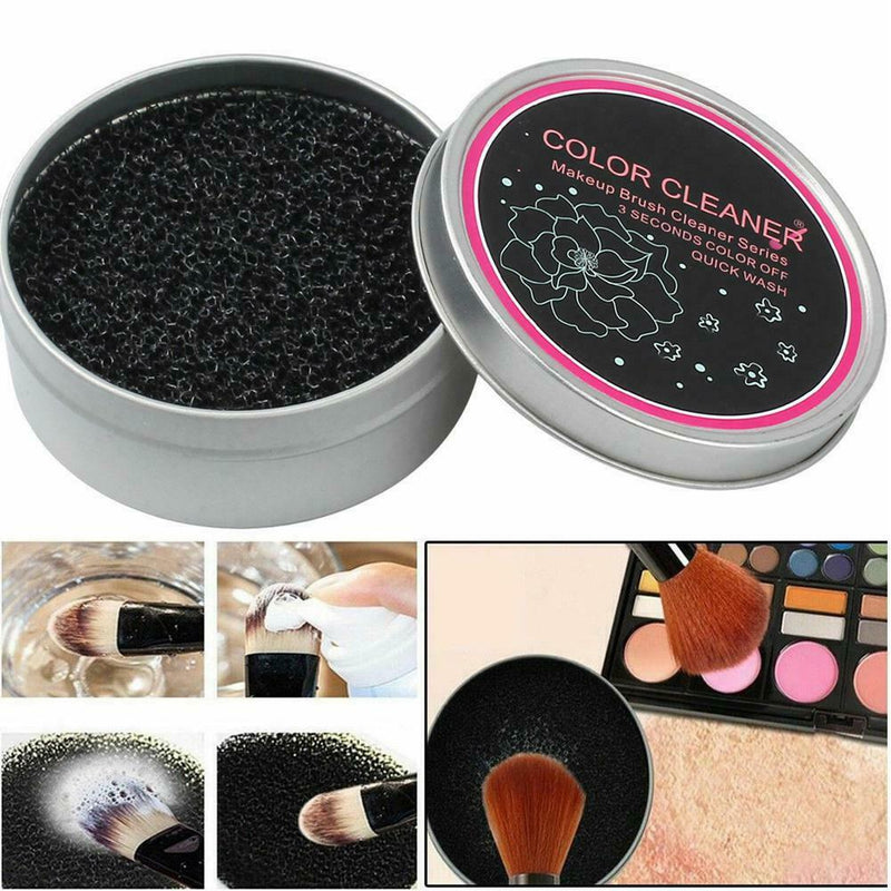 Makeup Brush cleaner Clean Dry Box Sponge Eyeshadow Shadow Supply