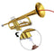 Trumpet Cleaning Care Kit Portable Trumpet Mouthpiece Brush Valve Brush Fle