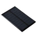 5V 1.2W 240mA DIY Polycrystalline Silicon Solar Panel Battery Solar Charger