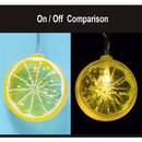 Star 20 LED 10.3 ft Lemon String Lights Battery Operated for Indoor Wedding