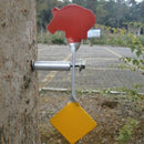 Stainless Steel Shooting Target Spinner Target Plinking Target with 2 Plates