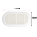 DIY Craft Jewelry Making Mold Mold Silicone Storage Tray H1D5