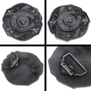 Men  Belt Buckle Western Texas Long Horn Cow Pants Accessories