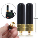 2x SRH805S SMA-F Female Dual Band Antenna for Baofeng GT-3 UV-5R 888s Radio A