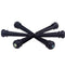 6 Pcs Guitar Family Natural Ebony Folk Acoustic Guitar Bridge Pins