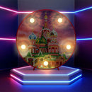 DIY Diamond Painting LED Lamp Partial Drill Special Shape Christmas Decor